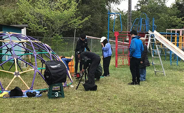 長南東小学校スタジオ　遊具