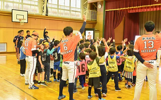 神立小学校スタジオ　アルビレックススポーツ教室