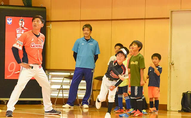 神立小学校スタジオ　アルビレックススポーツ教室