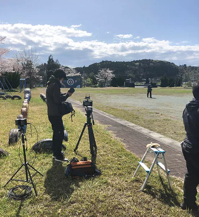 長南東小学校スタジオ　グラウンド