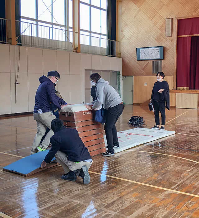 長南東小学校スタジオ　体育館