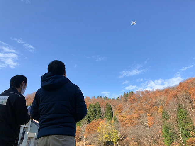 新潟湯沢校　屋外飛行練習