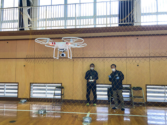 新潟湯沢校　屋内飛行練習