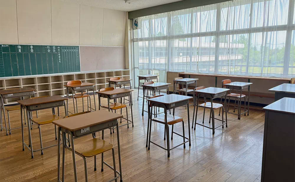 長南東小学校スタジオ 本校舎棟2階 教室