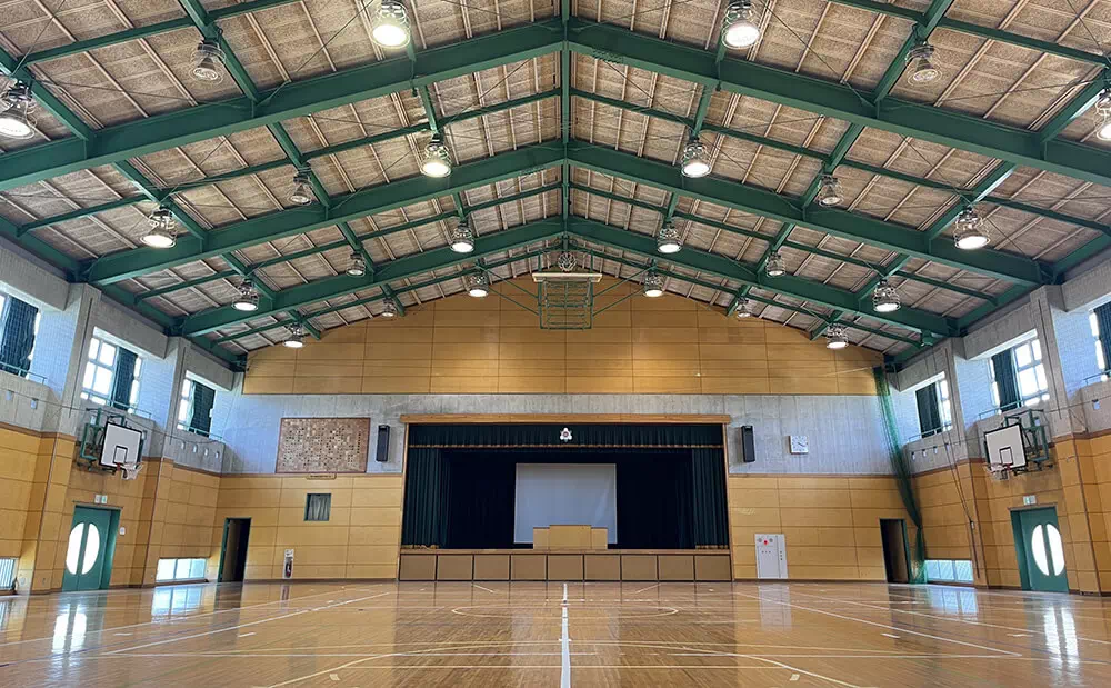 上野台中学校 体育館スタジオ アリーナ
