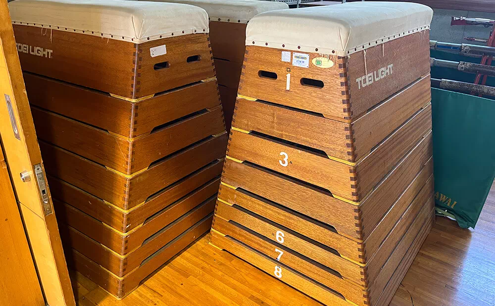 上野台中学校 体育館スタジオ 用具庫